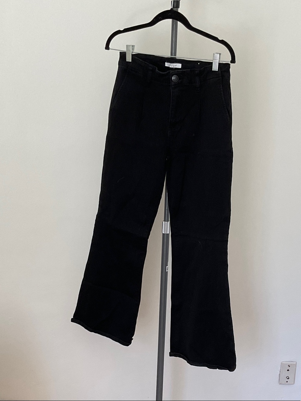 STS Blue Black Wide-Leg Jeans